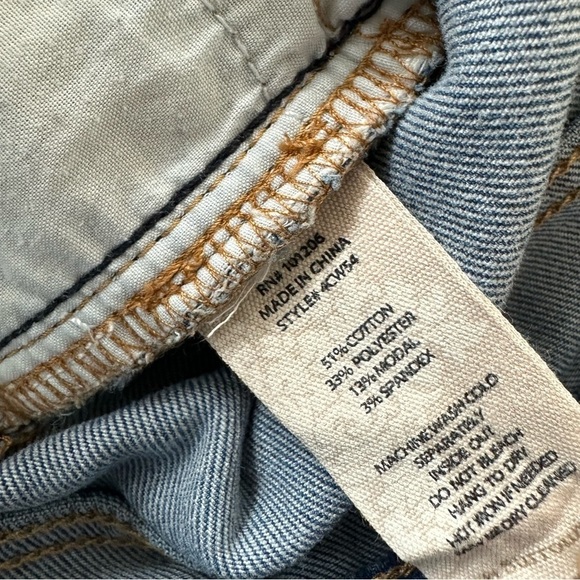 Soft  Surroundings Stretchy High Waisted Skinny Ankle Jeans Size 16T - Picture 7 of 7